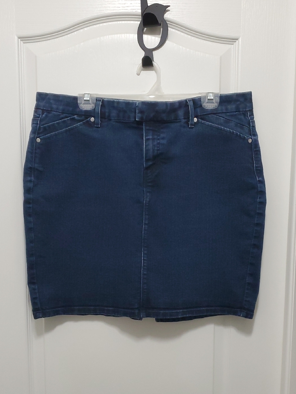Levi's Dark Blue Denim Pencil Skirt